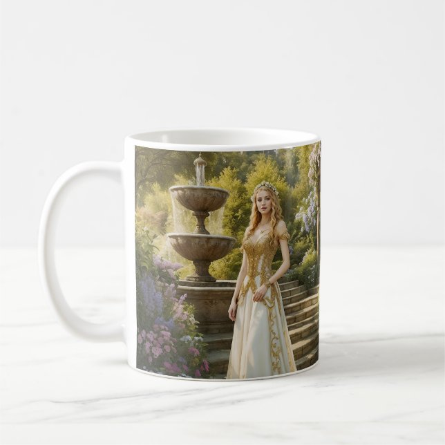 Von Prinzessin zu Königin Kaffeetasse (Links)
