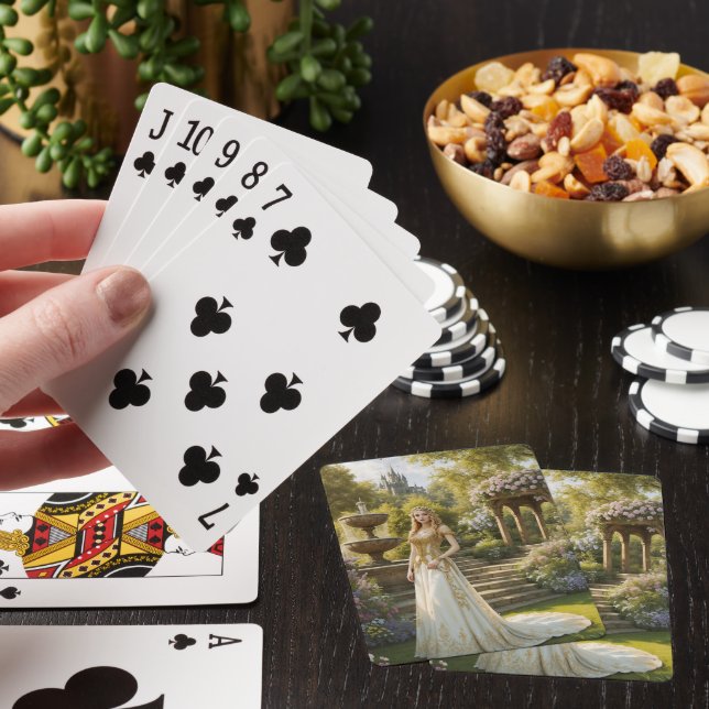 Von Prinzessin zu Königin Spielkarten (In Situ)
