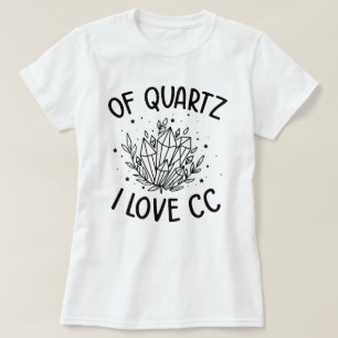Von Quartz I Liebe CC klassische Gespräche T-Shirt