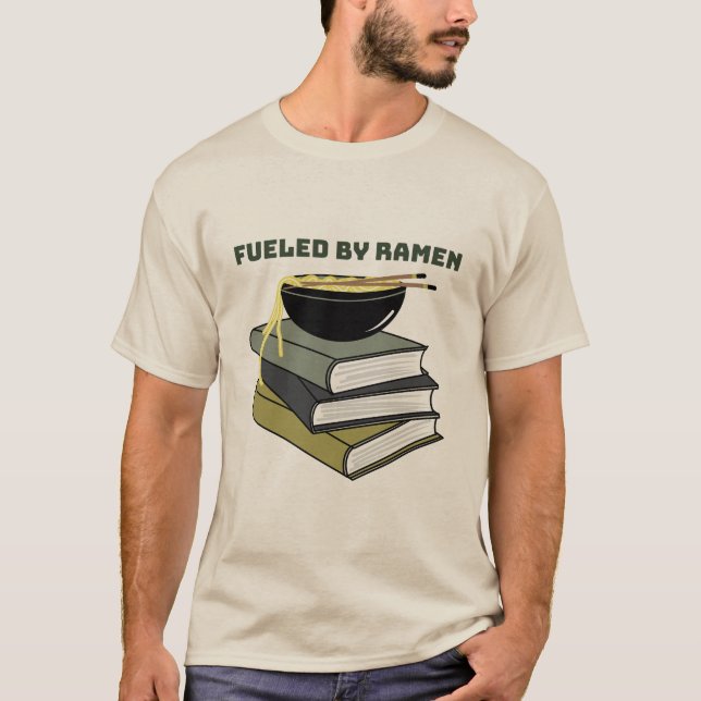 Von Ramen gespeist T-Shirt (Vorderseite)
