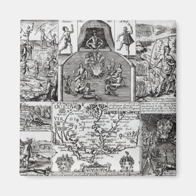 von Robert Vaughan eingegraben Magnet (Vorne)