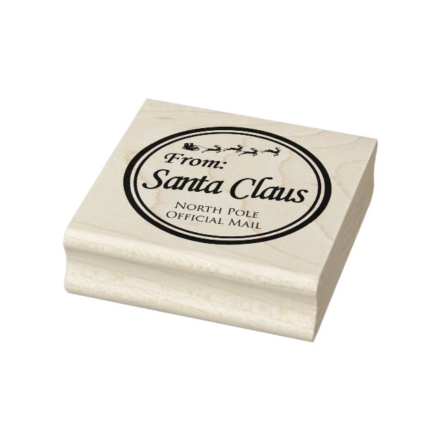 Von Santa Claus North Pole Offizielle Post Gummistempel (Stempel)
