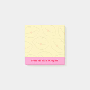 Von Schreibtisch von Benutzerdefinierter Name Lipp Post-it Klebezettel