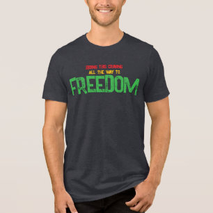 Von Sehnsucht nach Freiheit Tri-Blend Shirt