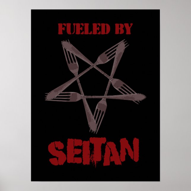 Von Seitan angetrieben Poster (Vorne)