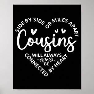 Von Seite Seite Meilen entfernt Cousins Poster