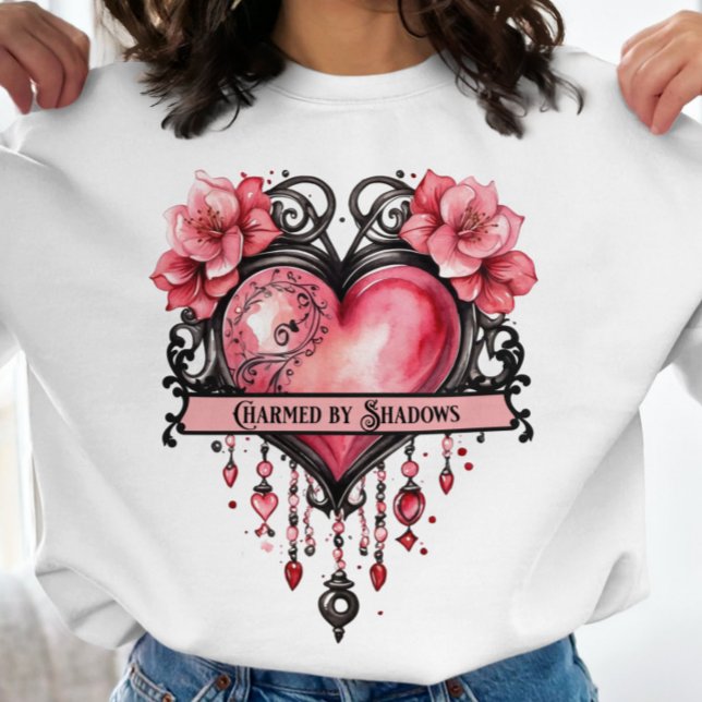 Von Shadows White Sweatshirt bezaubert (Von Creator hochgeladen)