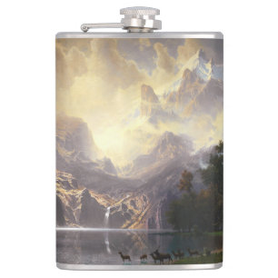 Von Sierra Nevada, Kalifornien, Bierstadt Art Flachmann