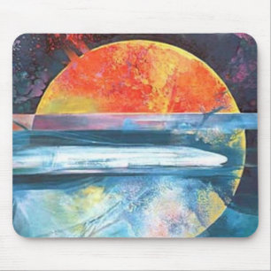 Von Sonne hinlegen Mousepad