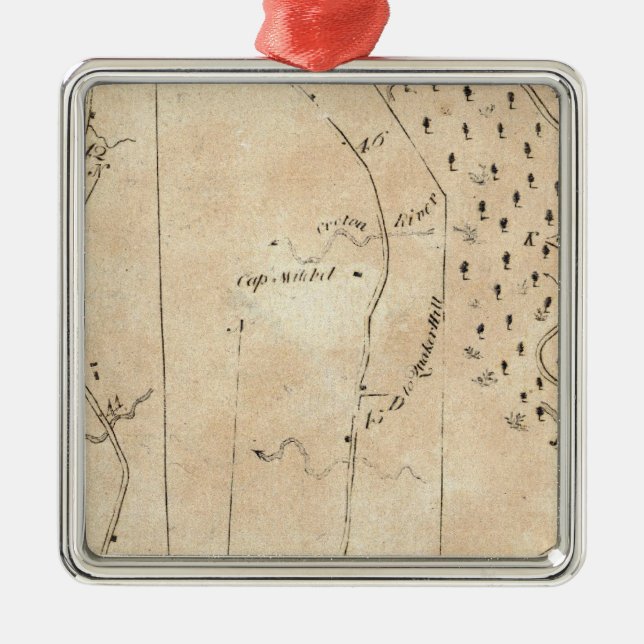 Von Stratford zu Poughkeepsie 18 Silbernes Ornament (Vorne)