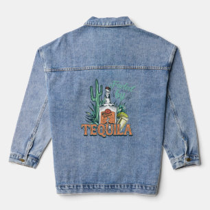 Von Tequila Fun Novelty angetrieben Jeansjacke