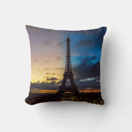 Von Trocadero aus können Sie den Eiffelturm von Ta Kissen