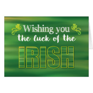 Von uns beiden Glück der Iren, Green St. Patri