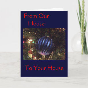 Von unserem Haus zu dir zu Weihnachten