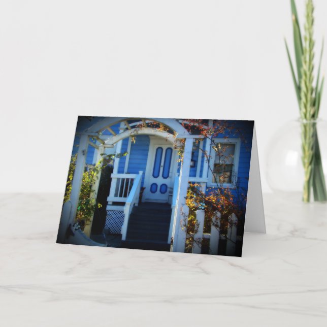 Von unserem Haus zu Ihrem Karte (Vorderseite)