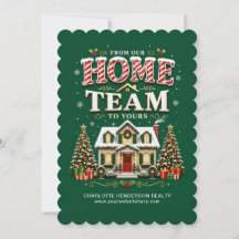 Von unserem Heim-Team an Ihres Realtor Weihnachten
