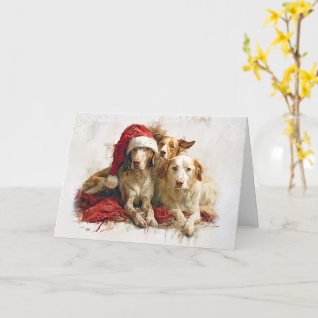 Von unserem Pack zu Ihren Weihnachten Karte (Gelbe Blume)