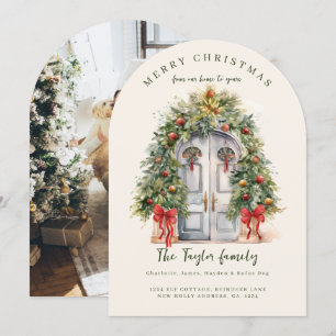 Von unserer Zuhause bis zur Weihnachtskarte Einladung