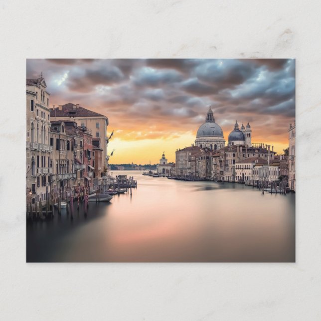 Von Venedig mit Liebe Postkarte (Vorderseite)