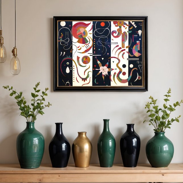 Von Wassily Kandinsky gestrichen Poster (Von Creator hochgeladen)