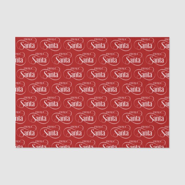 Von Weihnachts-Weihnachts-Tissue Paper vom Weihnac Seidenpapier (Vorderseite)