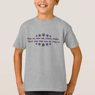 Von welchen kleinen Jungen gemacht werden T-Shirt