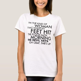 Von wem ist der Teufel, der ängstlich ist? T-Shirt