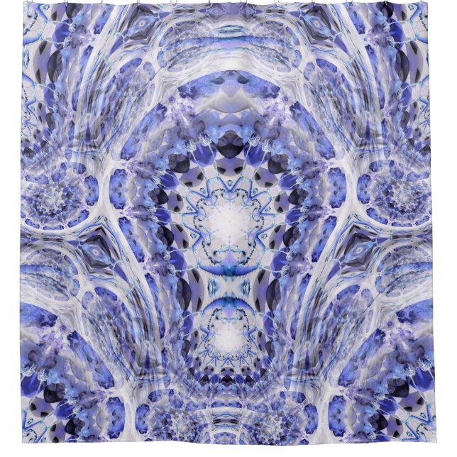 Von Winter bis Frühling....... Duschvorhang (Vorderseite)