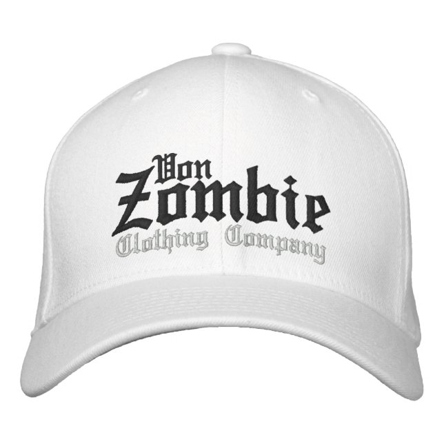 Von Zombie Casquette crâne 001H (Devant)