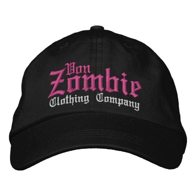 Von Zombie Casquette crâne 001O (Devant)