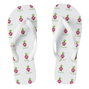 Von Zuckerrüben gespeist Flip Flops
