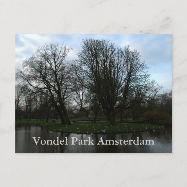 Vondelpark, Amsterdam Postkarte (Vorderseite)