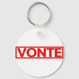 Vonte Briefmarke Schlüsselanhänger