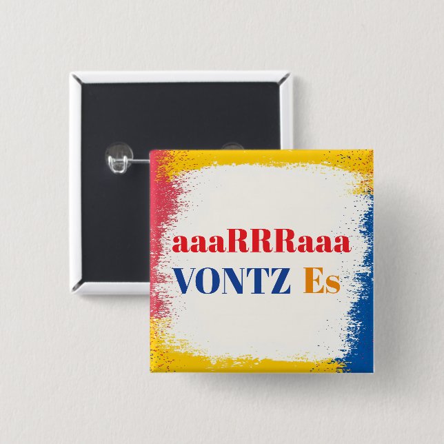 Vontz Es Knopf Button (Vorne & Hinten)