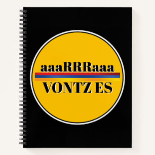 Vontz Es Notizbuch