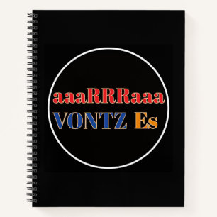 Vontz Es Notizbuch