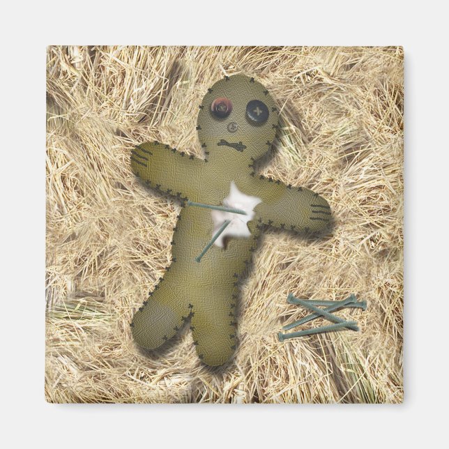 Voo Doo Doll - Interaktiv (Buttone bewegen) Magnet (Vorne)