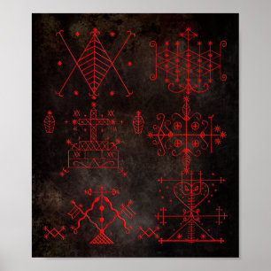 Voodoo behält Print Poster