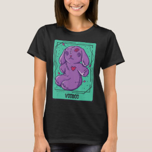 Voodoo Bunny Tarot Card Mystische Karten Okkultisi T-Shirt