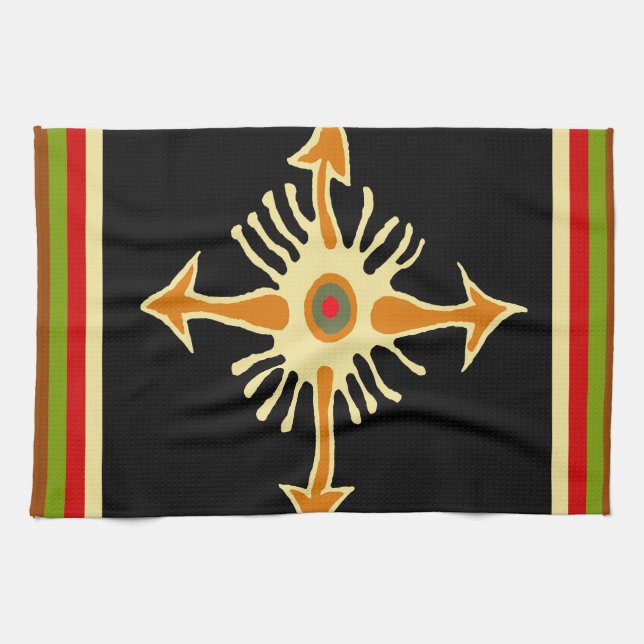 Voodoo Compass Handtuch (Horizontal)