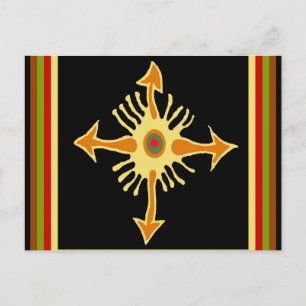 Voodoo Compass Postkarte