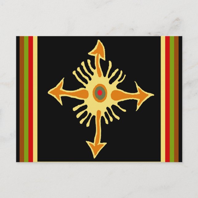 Voodoo Compass Postkarte (Vorderseite)