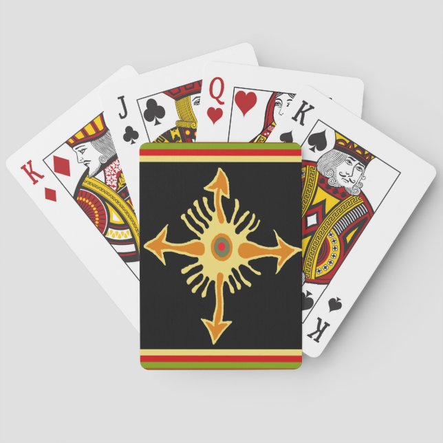 Voodoo Compass Spielkarten (Rückseite)