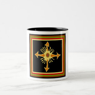 Voodoo Compass Zweifarbige Tasse