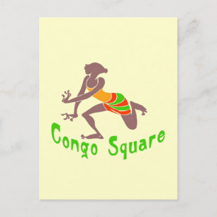 Voodoo Dancer Congo Square Postkarte