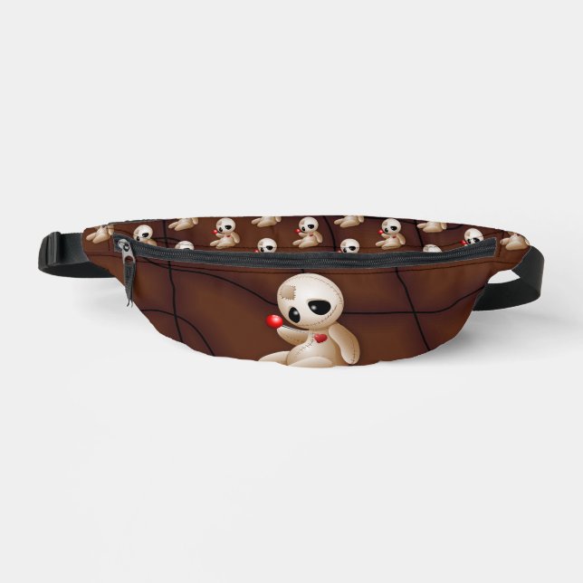 Voodoo Doll Cartoon in der Liebe Bauchtasche (Vorderseite)