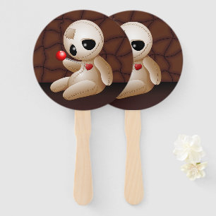 Voodoo Doll Cartoon in der Liebe Fächer