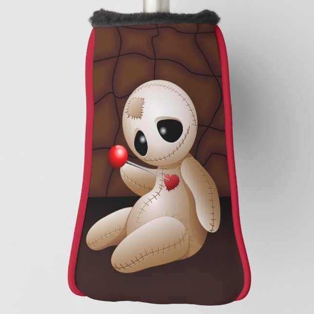 Voodoo Doll Cartoon in der Liebe Golf Headcover (Rotieren 90)