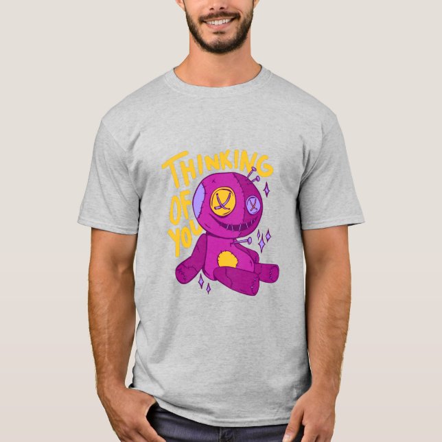 Voodoo Doll - DENKEN SIE T-Shirt (Vorderseite)