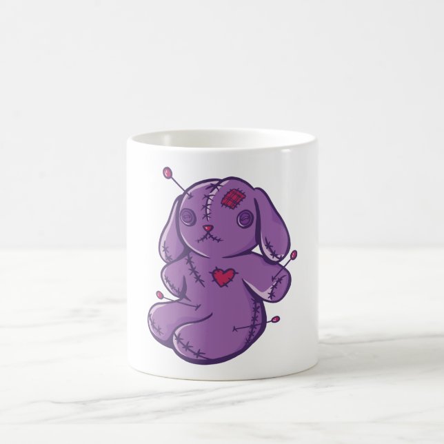 Voodoo Doll - Halloween Bunny Kaffeetasse (Mittel)